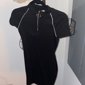 Divided Shirt Dress